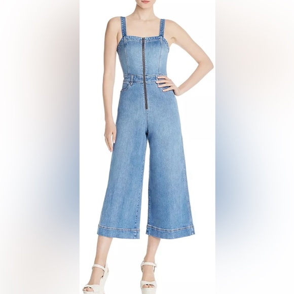 Alice + Olivia Denim - Alice + Olivia Cropped Wide Leg Jumper sz. 29